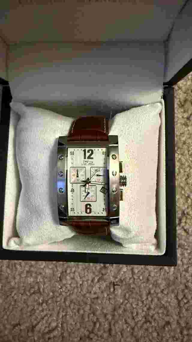Daniel Steiger - Valiant Steel Men’s Luxury Watch 3032T-M Brand New in Box