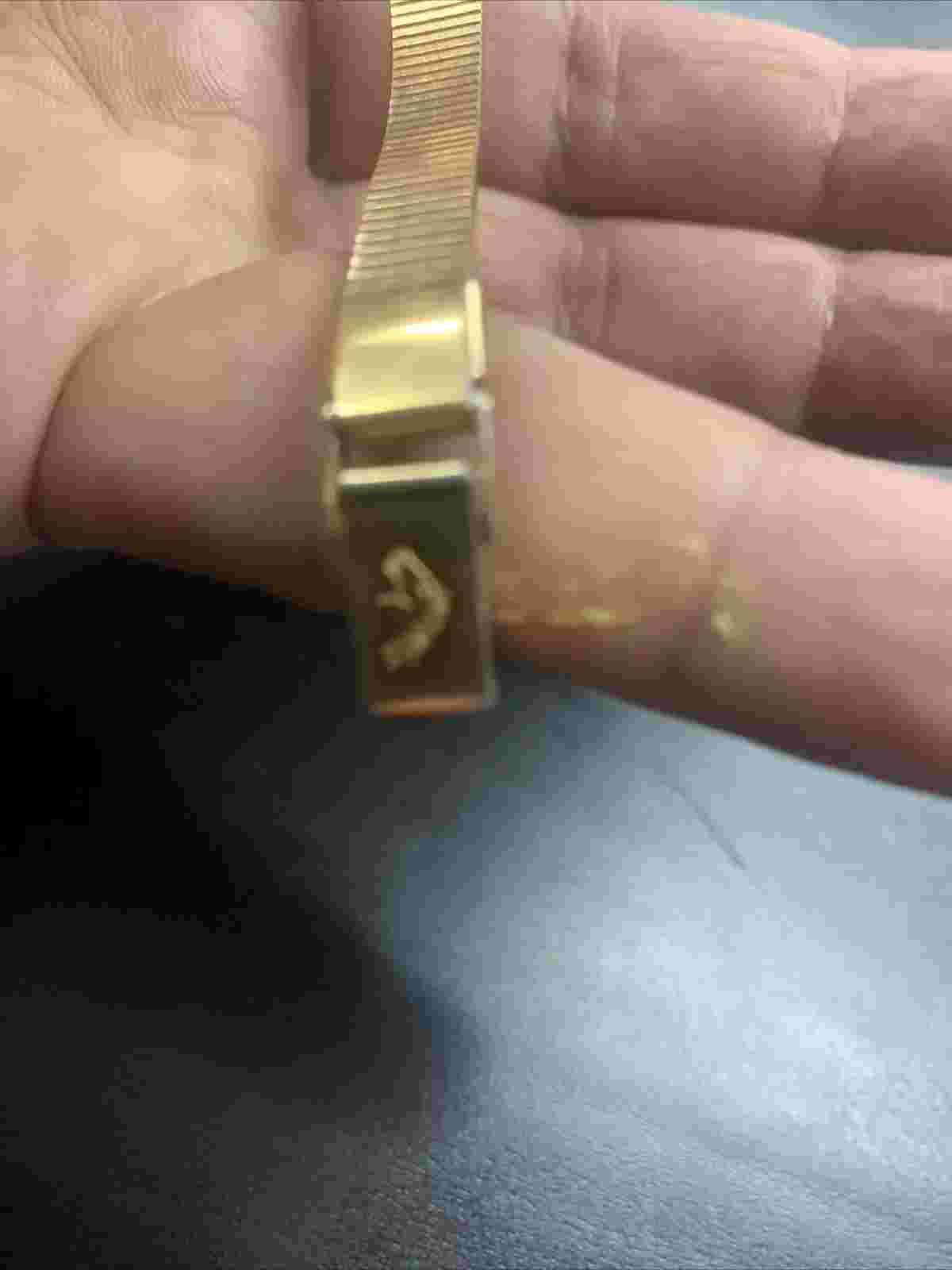 Vintage Jordache Women's Gold Dress Watch- 764 need new battery tested