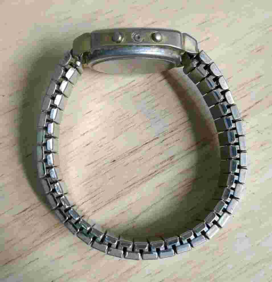 Vintage Chevy Wrist Watch Stainless Steel Band - Not Tested
