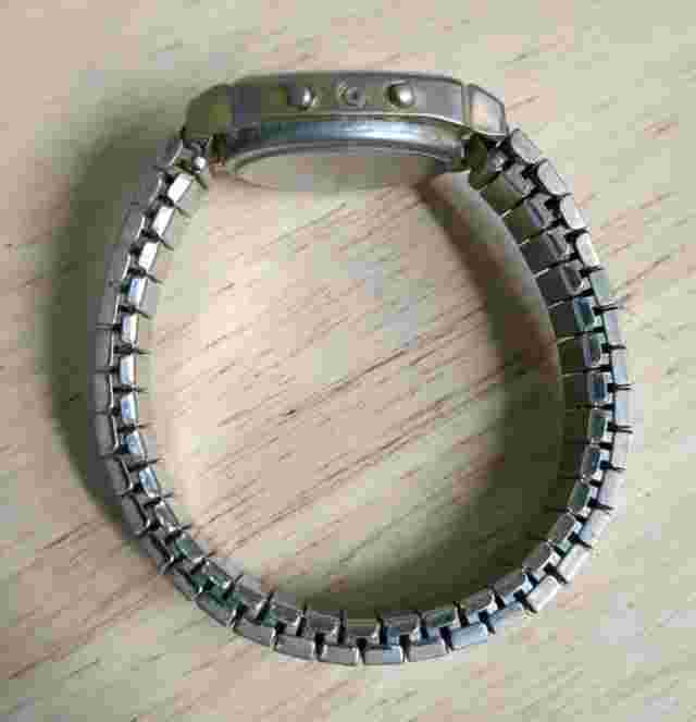Vintage Chevy Wrist Watch Stainless Steel Band - Not Tested