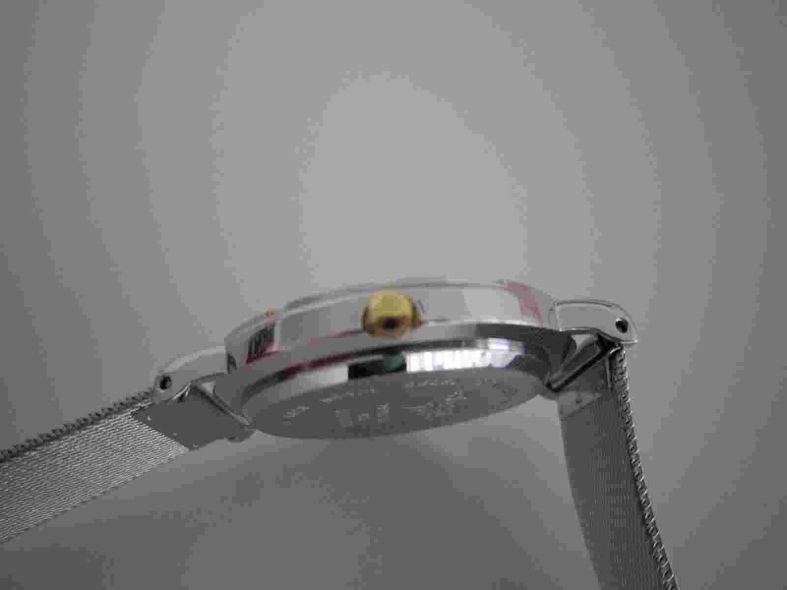 Black Hills Unisex Watch with Mesh Bracelet