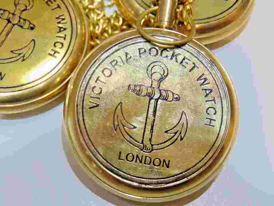 Lot of 12Watch elgin vintage pocket Collectible Antique Brass Pocket Watch GIFT