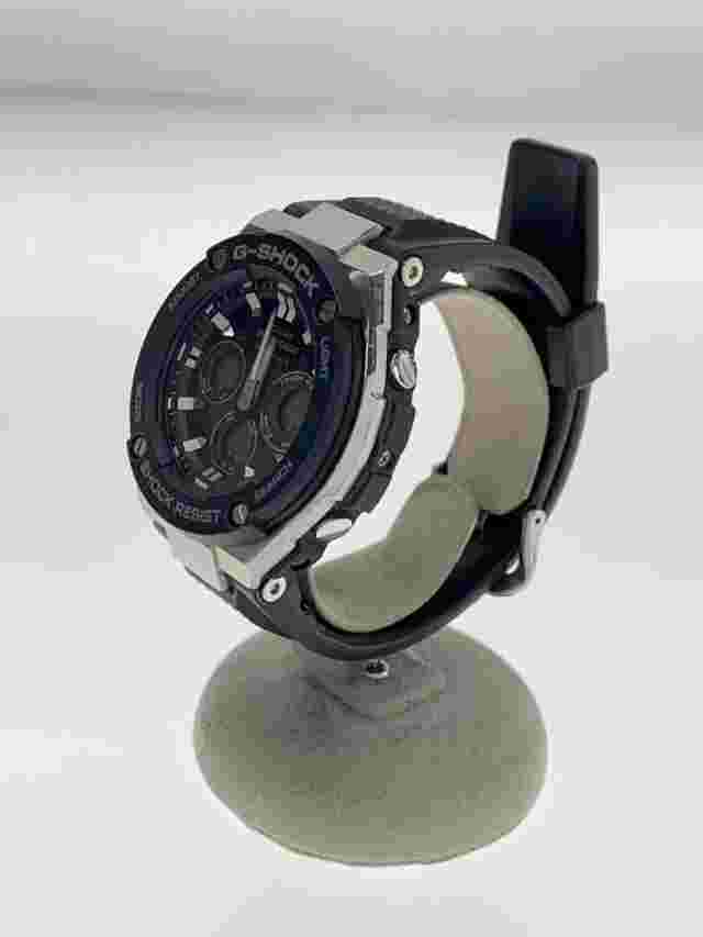 CASIO G-SHOCK Solar Digital Analog Black Rubber Excellent JAPAN