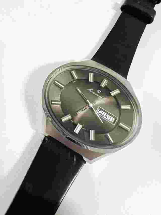 MONUMENTAL - Mechanic 17 Jewels Antimagnetic  70-80s - NOS - Swiss Made