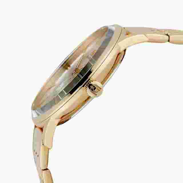 Luxury Giorgio Milano Men’s Dress Watch Gold Color Stainless Steel-FREE SHIPPING