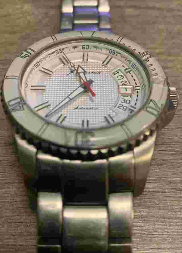 J. Brackett Automatic All 316l Limited Edition 29/300! Cracked On Face.