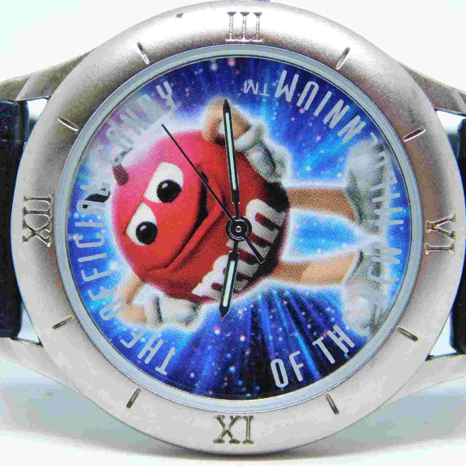 M&M's Genuine Leather Quartz Analog Women's Watch