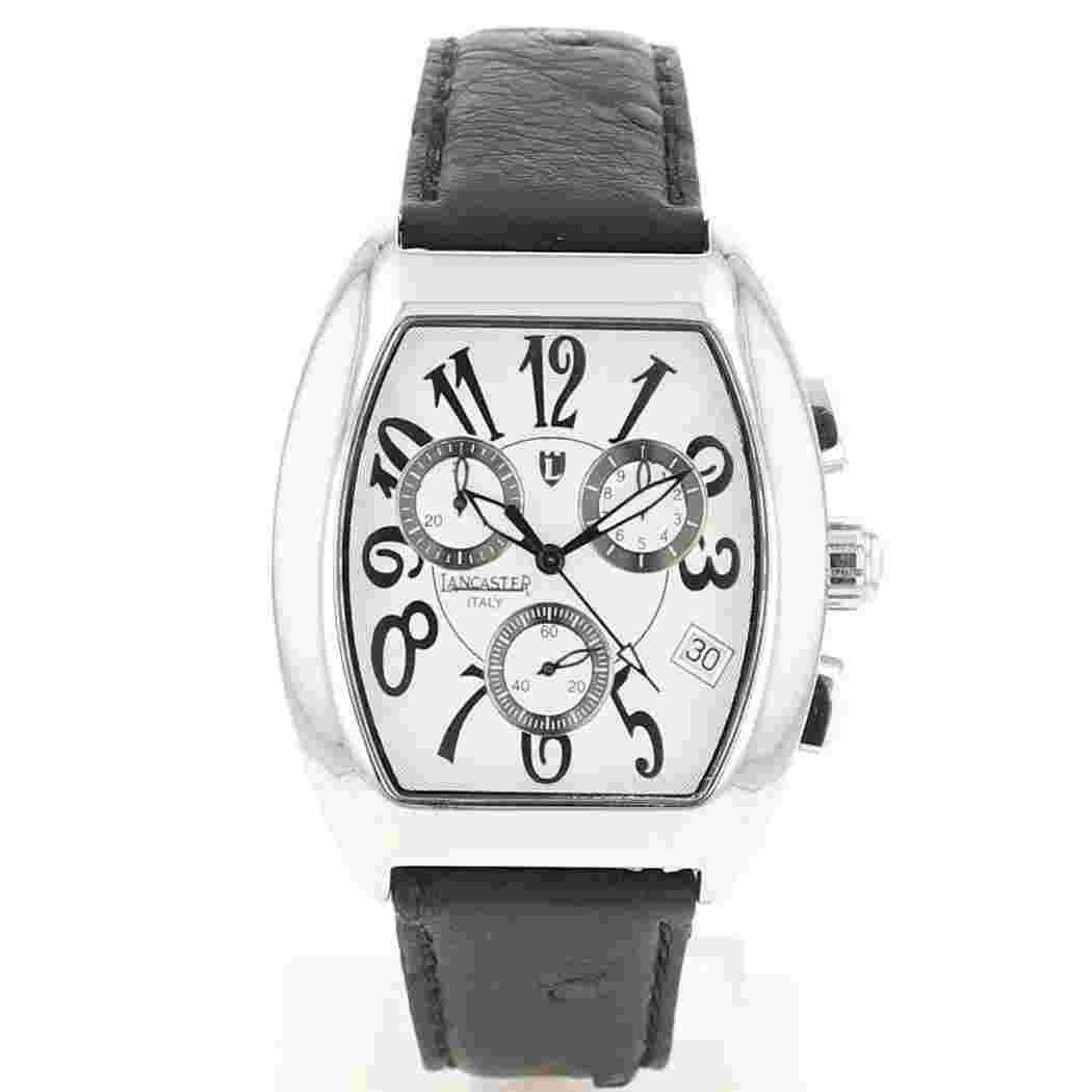 Ladies Lancaster Watch  0252SLBK  Fast Ship NIB