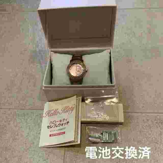 Hello Kitty Sanrio Analog Quartz Women Celebrity Watch Original Jewelry Watch Li