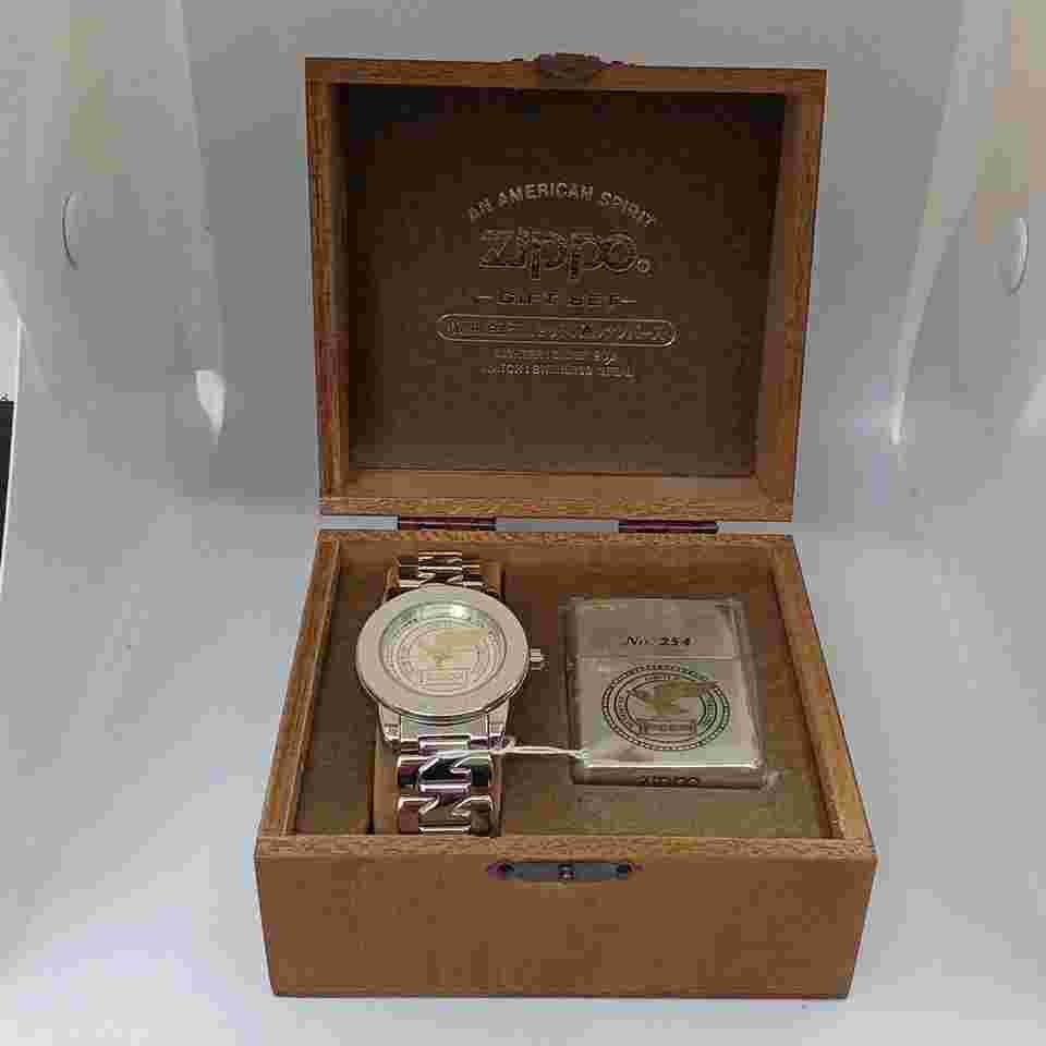 Zippo Watch Oil Lighter Set
