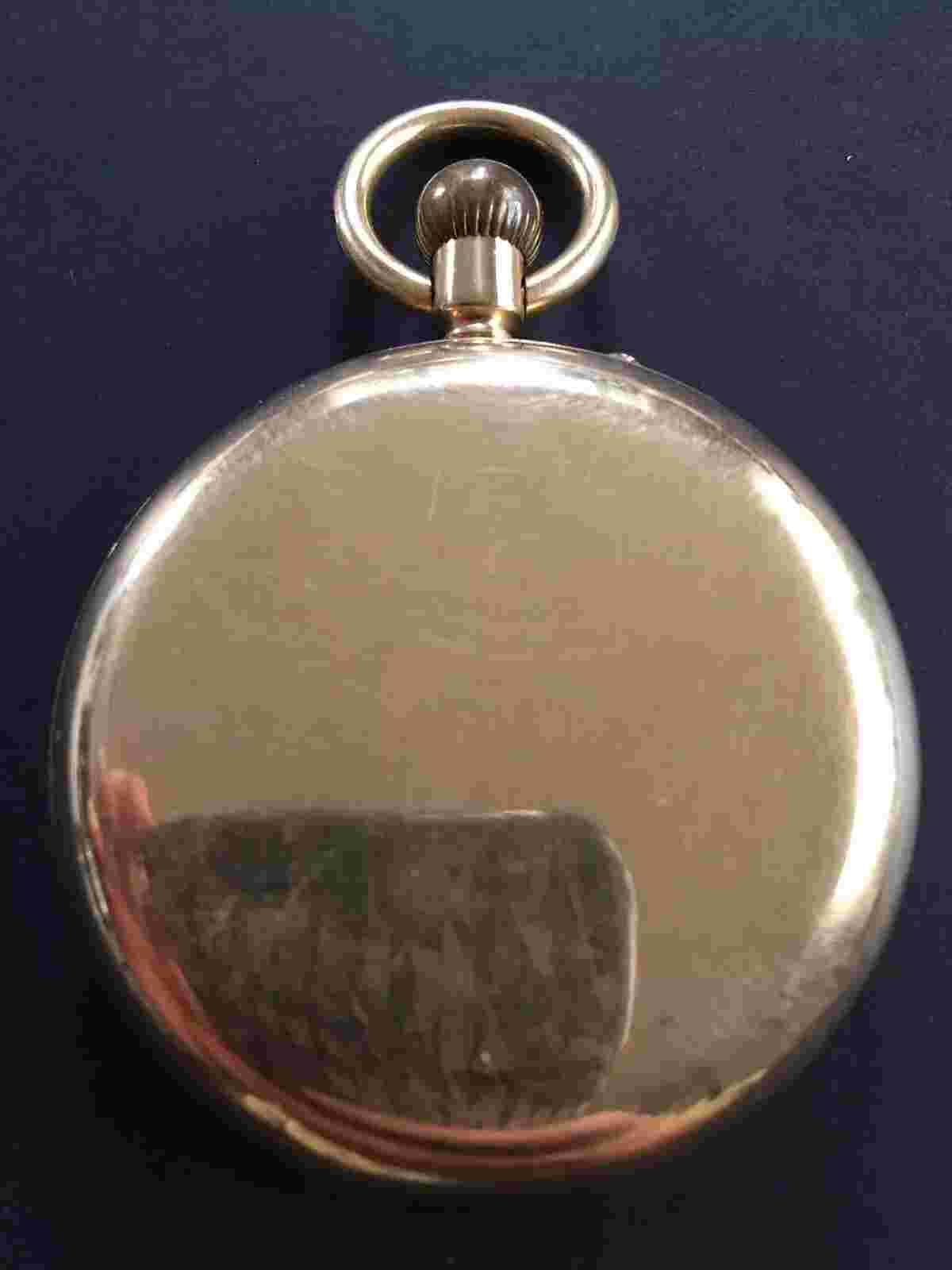 Antiques 18 Ct Solid Gold  Full Hunter Pocket Watch By Rotherhams Working Order