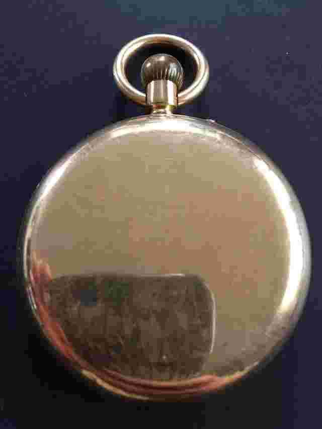 Antiques 18 Ct Solid Gold  Full Hunter Pocket Watch By Rotherhams Working Order