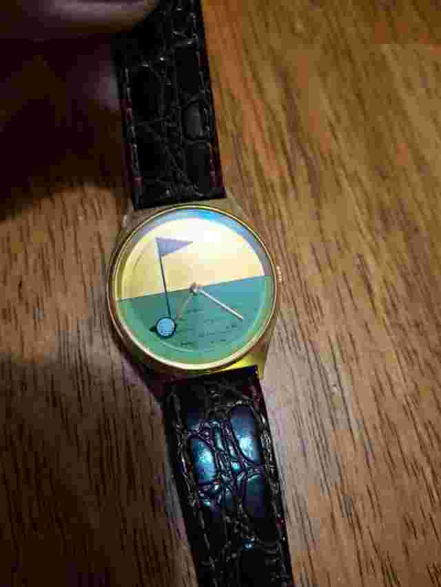1960's Vintage Lafayette WATCH Co. Golf 18th Hole Watch Mechanical Swiss made
