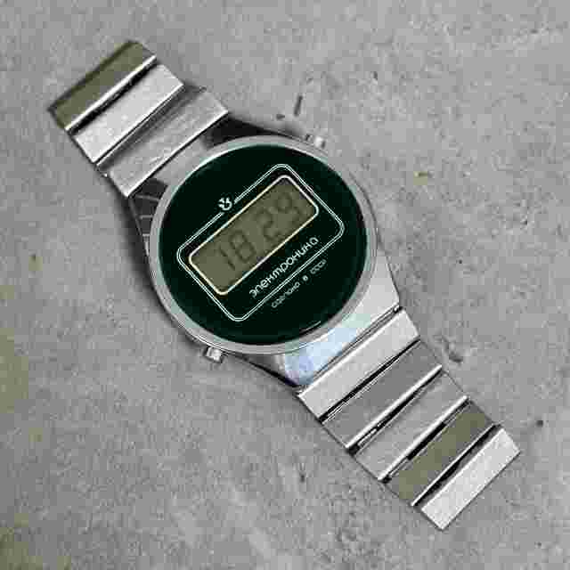 Elektronika. Vintage Digital Watch. Fully Working
