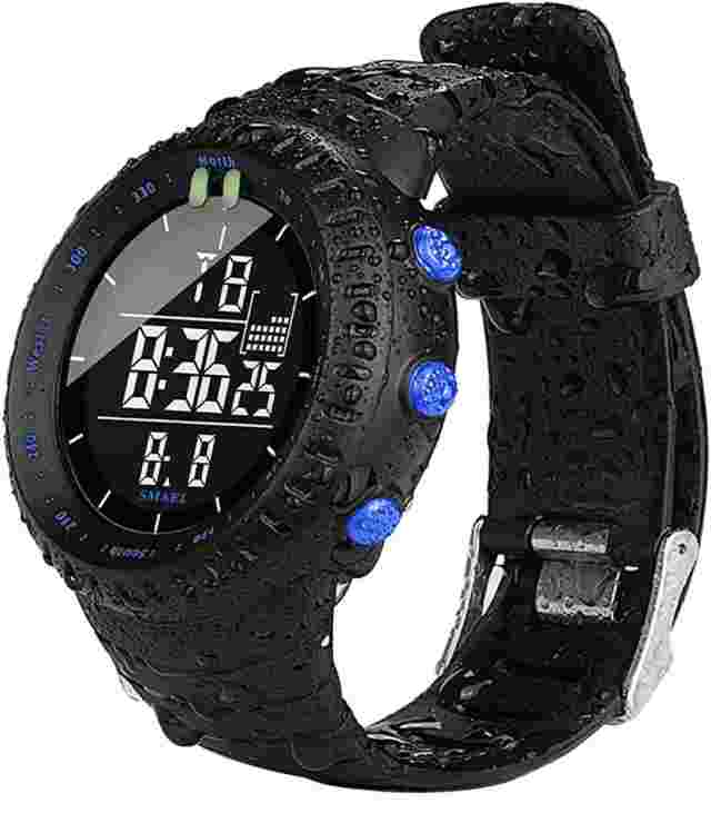 SMAEL Sport Watch LED Digital Men Watches Boy Girl Military Wristwatch Stopwatch