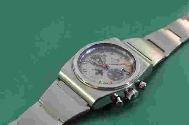 Vintage 1970's MOVADO Astronic HS360 Chronograph Most Complicated "El Primero"