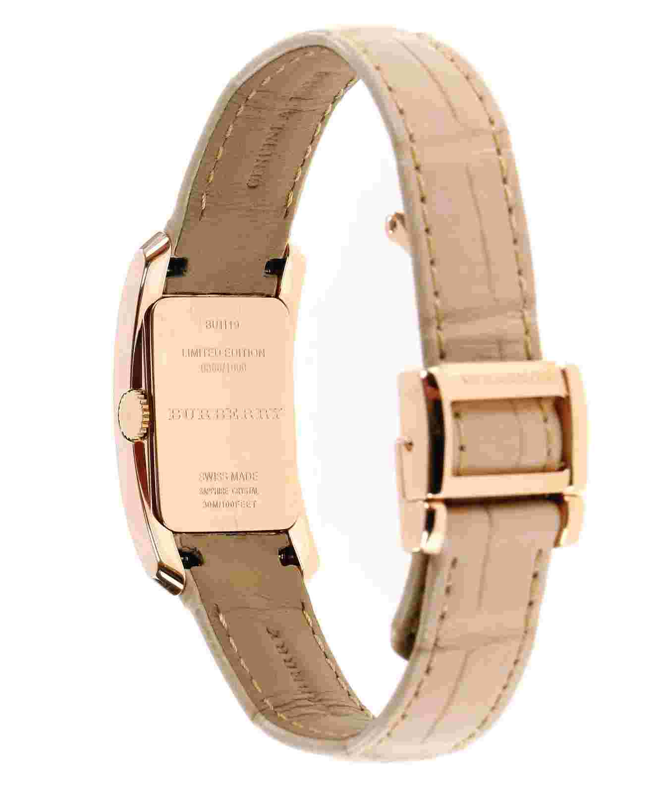 Burberry The Pioneer BU1119 20mm Limited Edition Diamond Bezel Women's Watch
