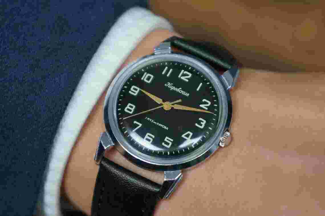Kirovskie watch, USSR watch, 1 MChZ, Mens vintage watch, Retro watch, 1950s.