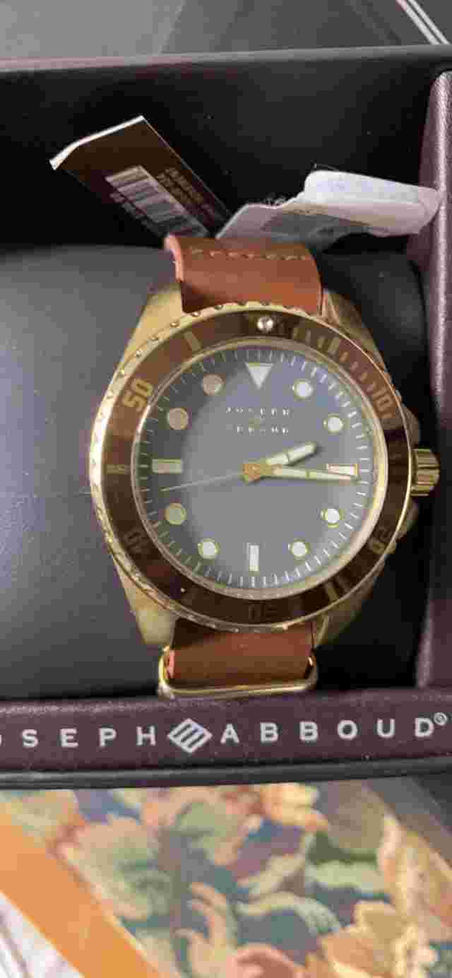 JOSEPH ABBOUD WATCH - NEW WITH TAGS - WRISTWATCH - NIB