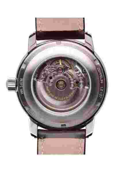 Watch Man Zeppelin Lz127 Graf 7652-4 Leather Marr ?n