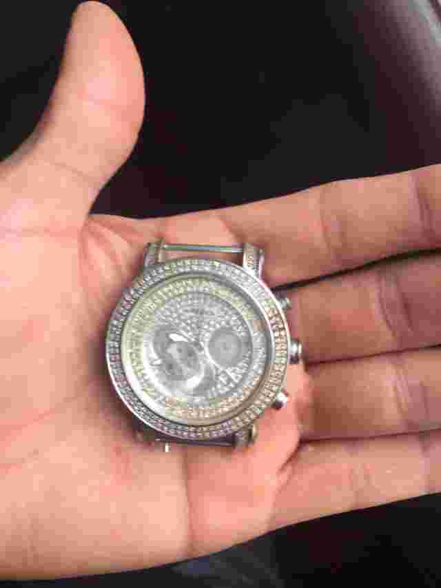 joe rodeo diamond watch men Broken