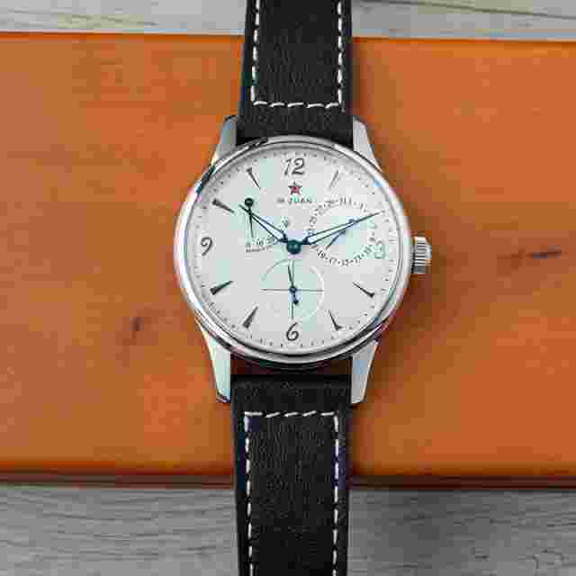 Red Star Pilot Watch 40mm Automatic Watch ST1780 Sapphire Retro Look