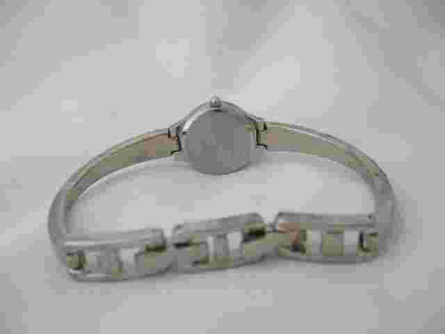 Nine & Company Women's Silver Toned Analog Watch Bracelet Band