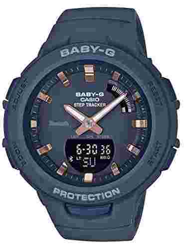 CASIO BABY-G BSA-B100-2AJF TOTAL BLUE G-SQUAD Steptracker Bluetooth Women Watch