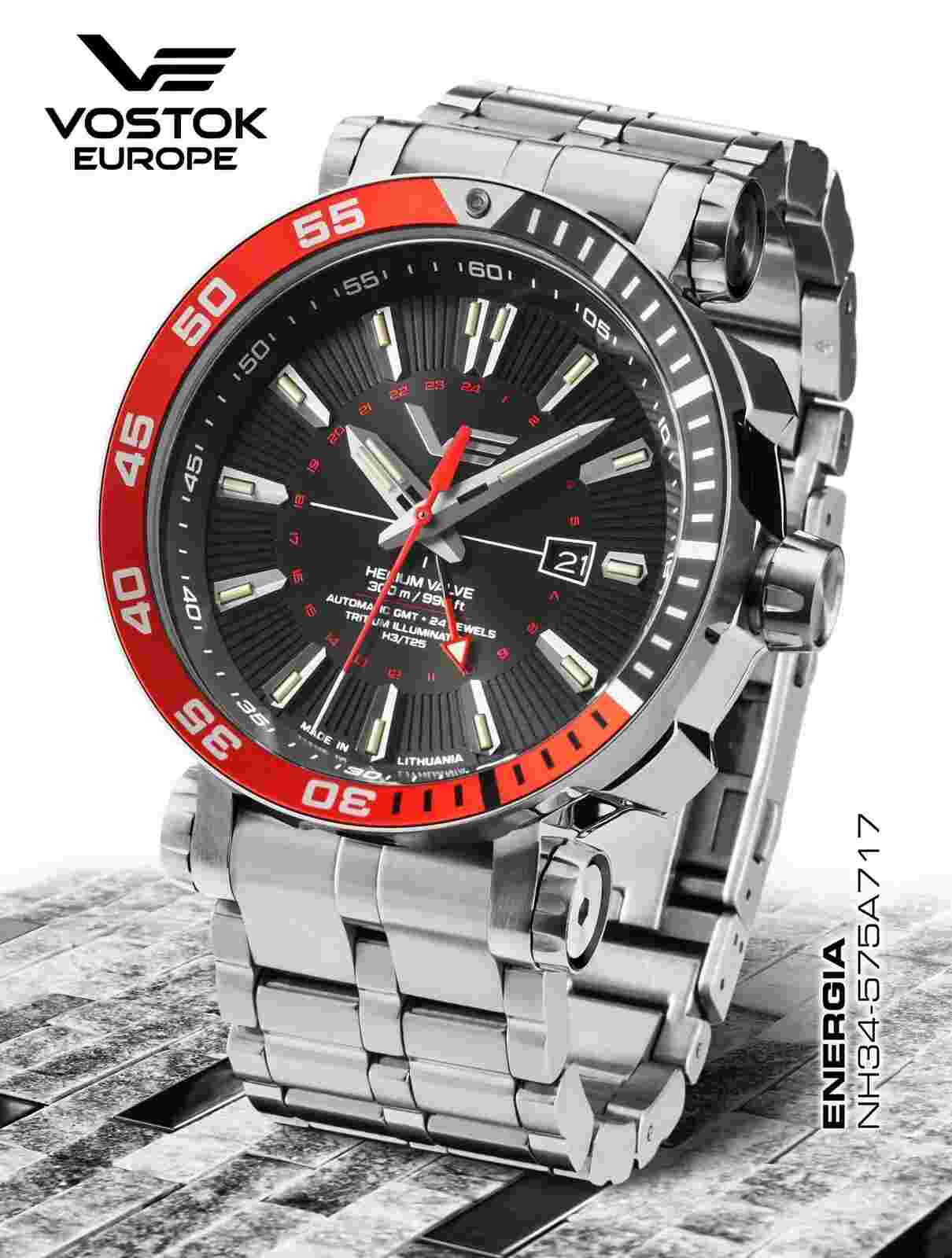 Vostok Europe Energia Rocket Automatic NH34 - 575A717B