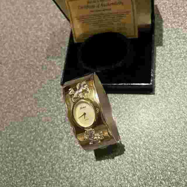 Very Rare Brooks & Bentley Gorham Ladies Watch Mother Of Pearl Boxed And Papers