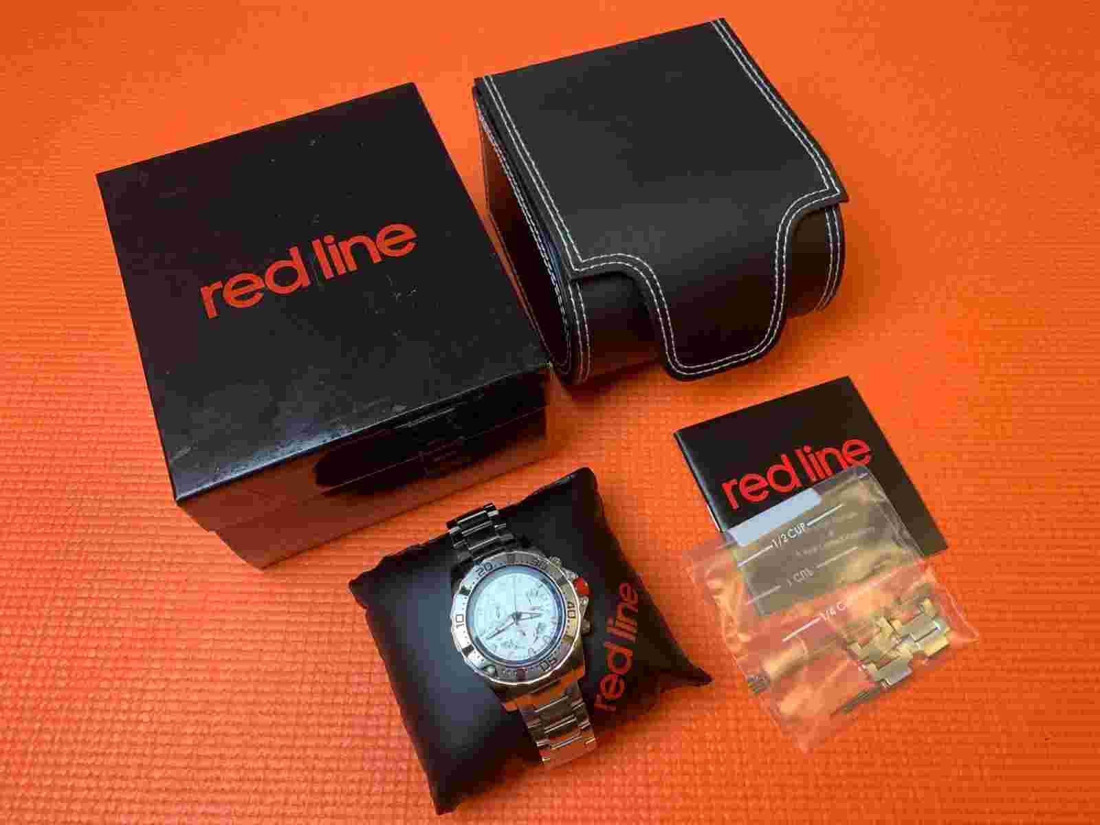 Red Line Men's RL-90008-22S Racer Silver Stainless Steel Watch - MiJ
