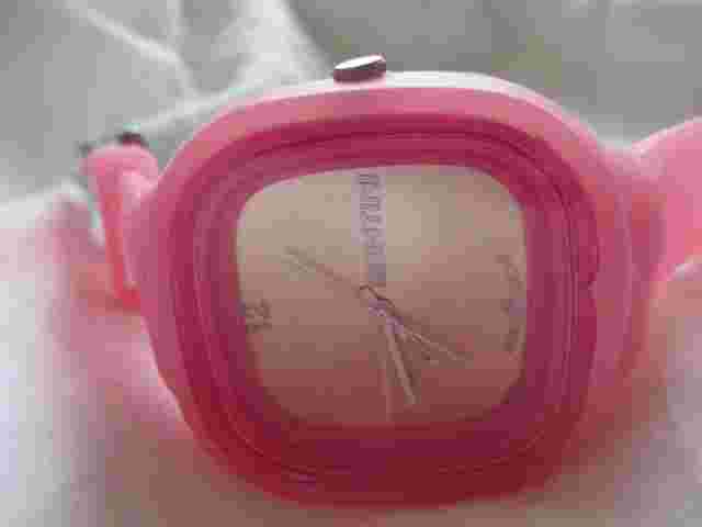 Santini Analog Wristwatch with a Buckle Band and Water Resistance