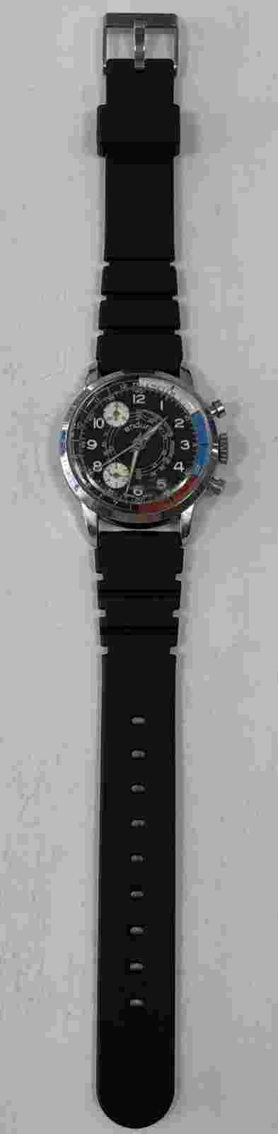 Vintage Endura Telemeter One Jewel Men’s Watch With Stopwatch ~ As Is