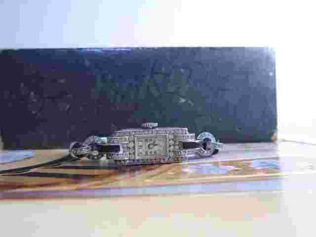 Joia Eska Antigo Lady Feminino Lindo Estojo Original Raro