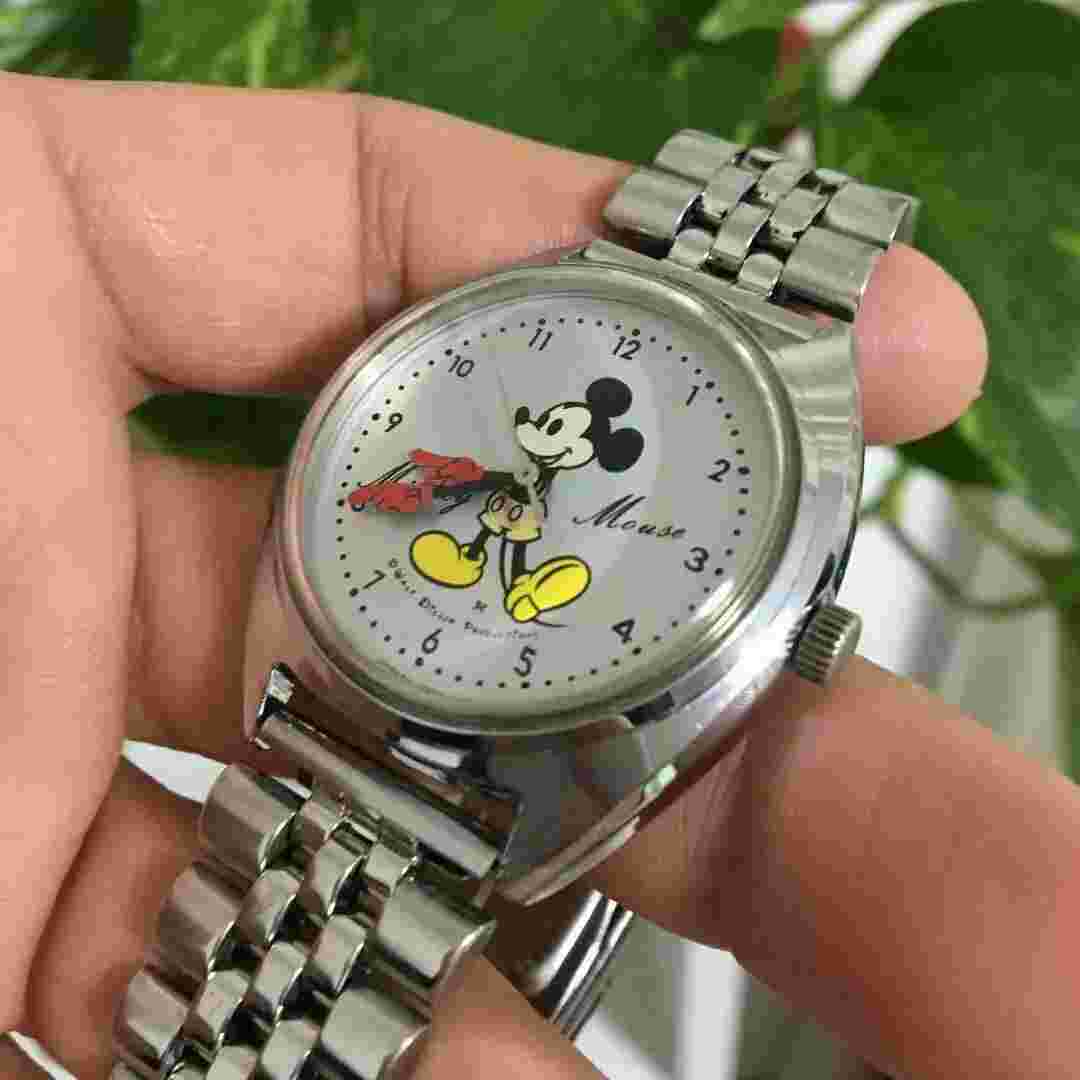 Wristwatch for Men Walt Disney Production Mickey Mouse Self-Winding Analogue