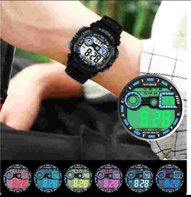 ☆Men's Electronic Watch SYNOKE Outdoor Mountaineering Waterproof Multifunctional