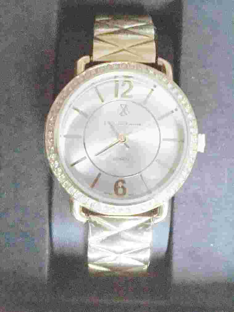 CXL by CHRISTIAN LACROIX Quartz Analogue Gold Coloured Bracelet Watch BNIB