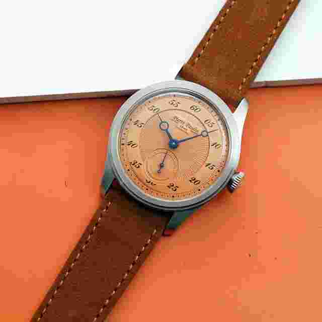 MERKUR Men Luxury Watch 38mm Fashion Manual Winding Mechanical Wristwatch M01D