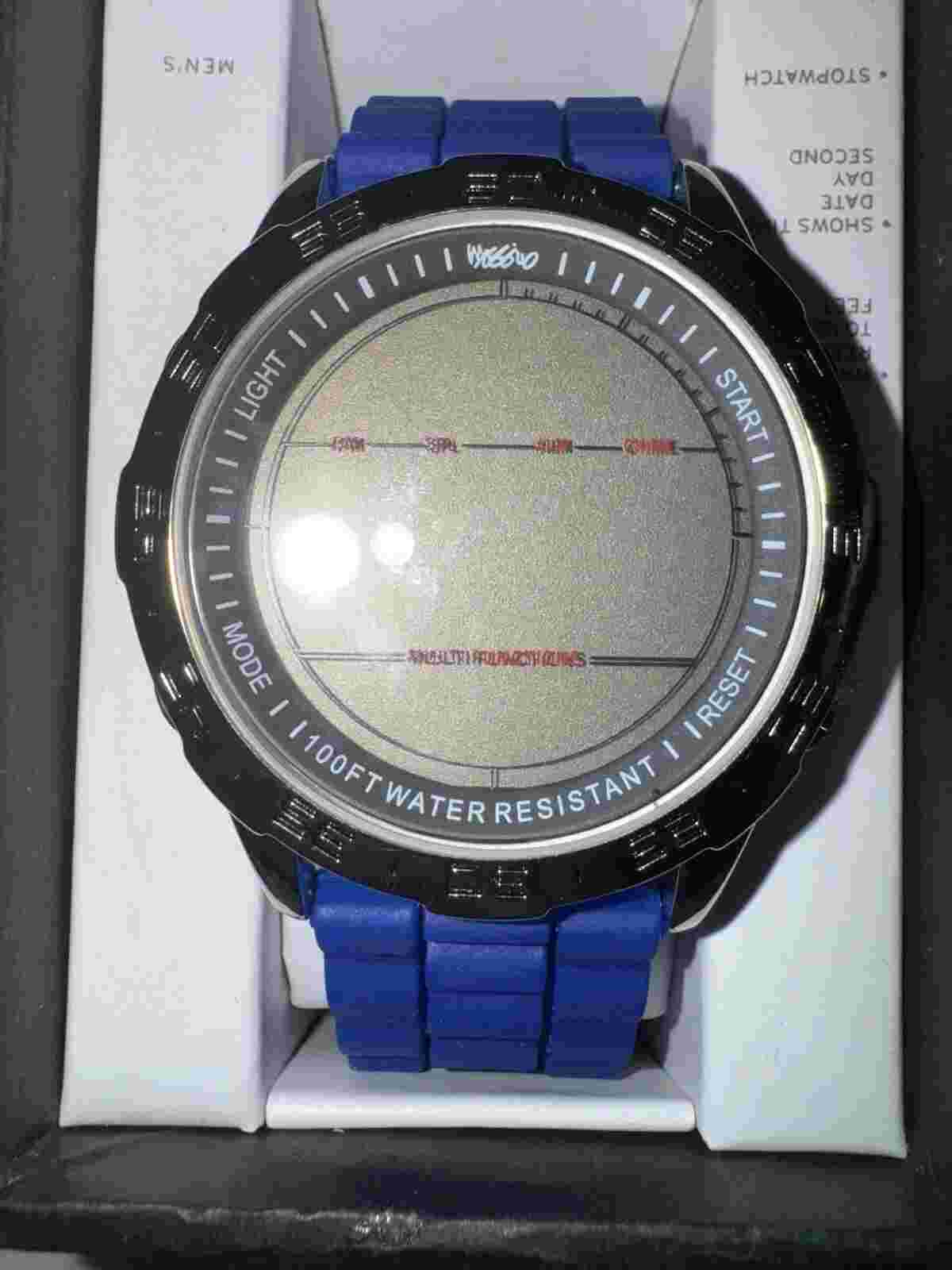 Mossimo FMDMO100 Multifunktions Quartz Digital Men's Watch New Battery