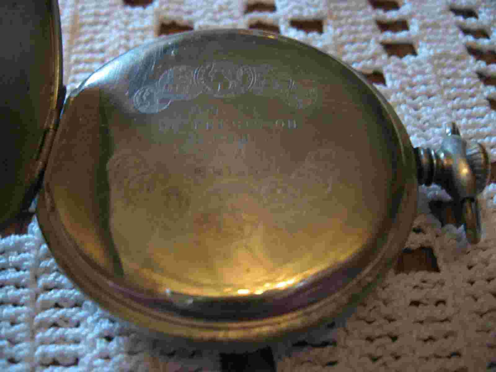 T.C. DEVLET DEMIRYOLLARI GOLANA ANCRE 15RUBIS ANTIMAGNETIC RAILROAD POCKET WATCH
