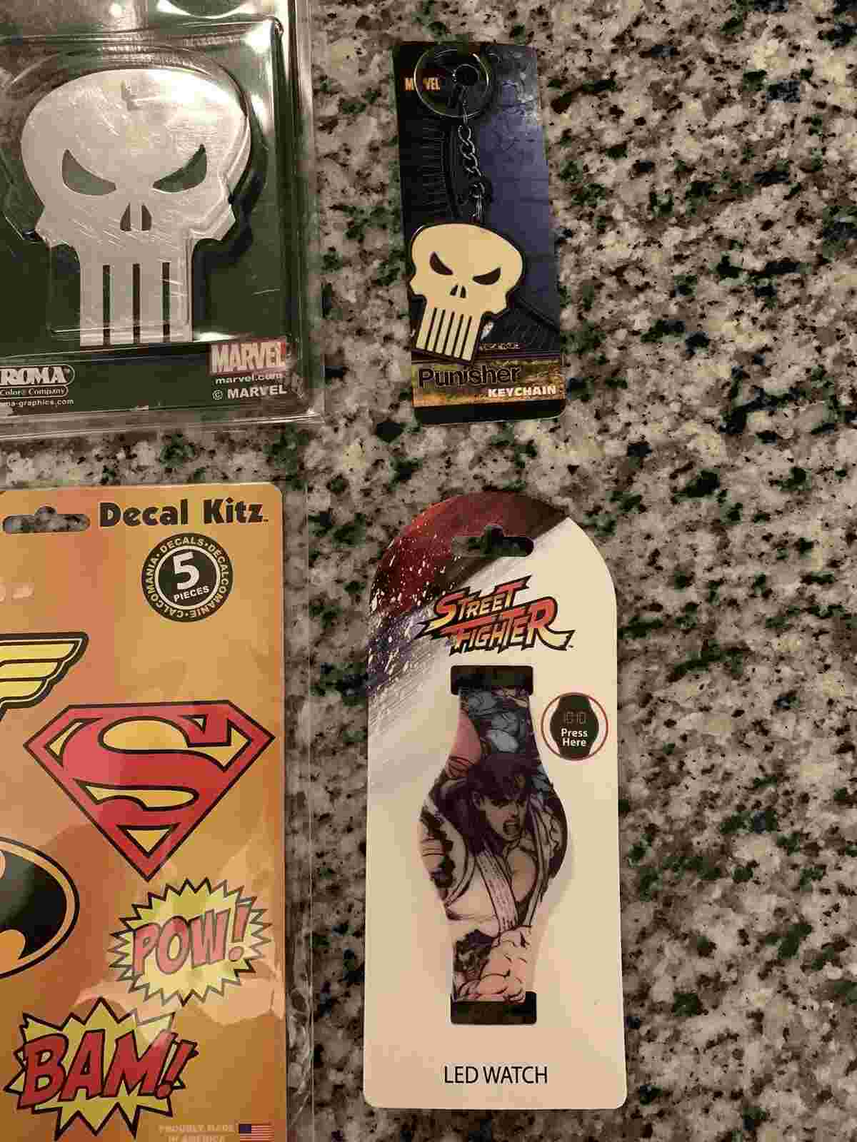 Street Fighter Watch And Decals