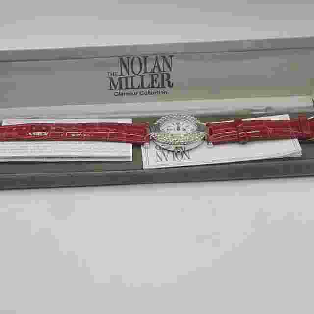 Nolan Miller Watch Red Never Worn