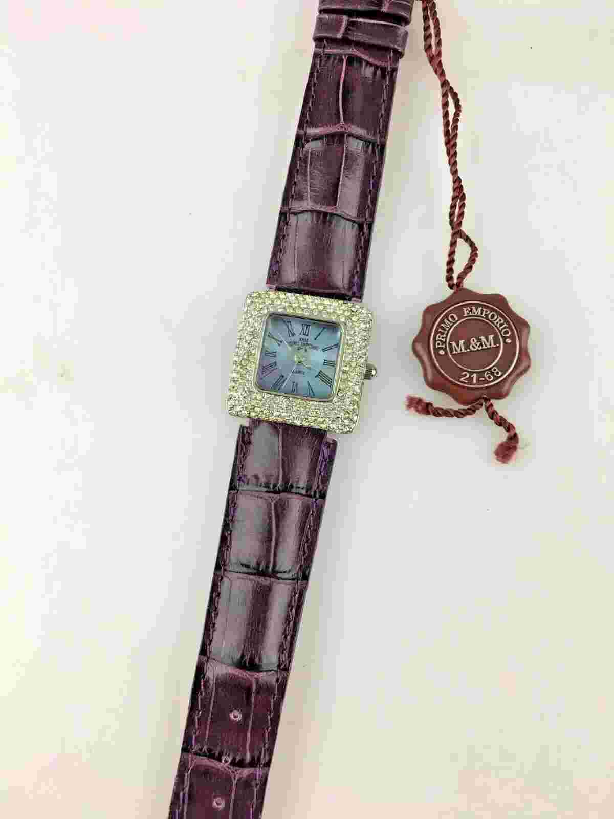 Watch M&M PRIMO EMPORIO Bracelet Quartz Women Steel Leather Quartz Fashion