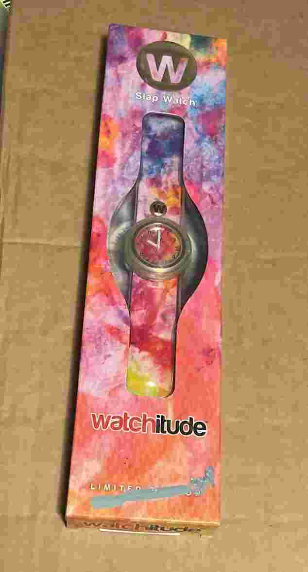 Watchitude Color Splashing #129  Slap Watch Limited Edition NIP