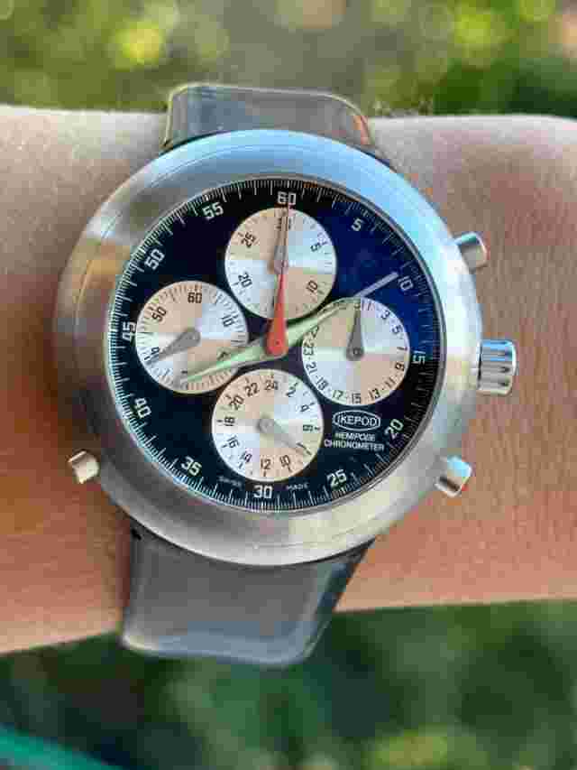 Ikepod Hemipode Watch Chronometer Automatic H01 Mens 44mm Swiss Limited Edition