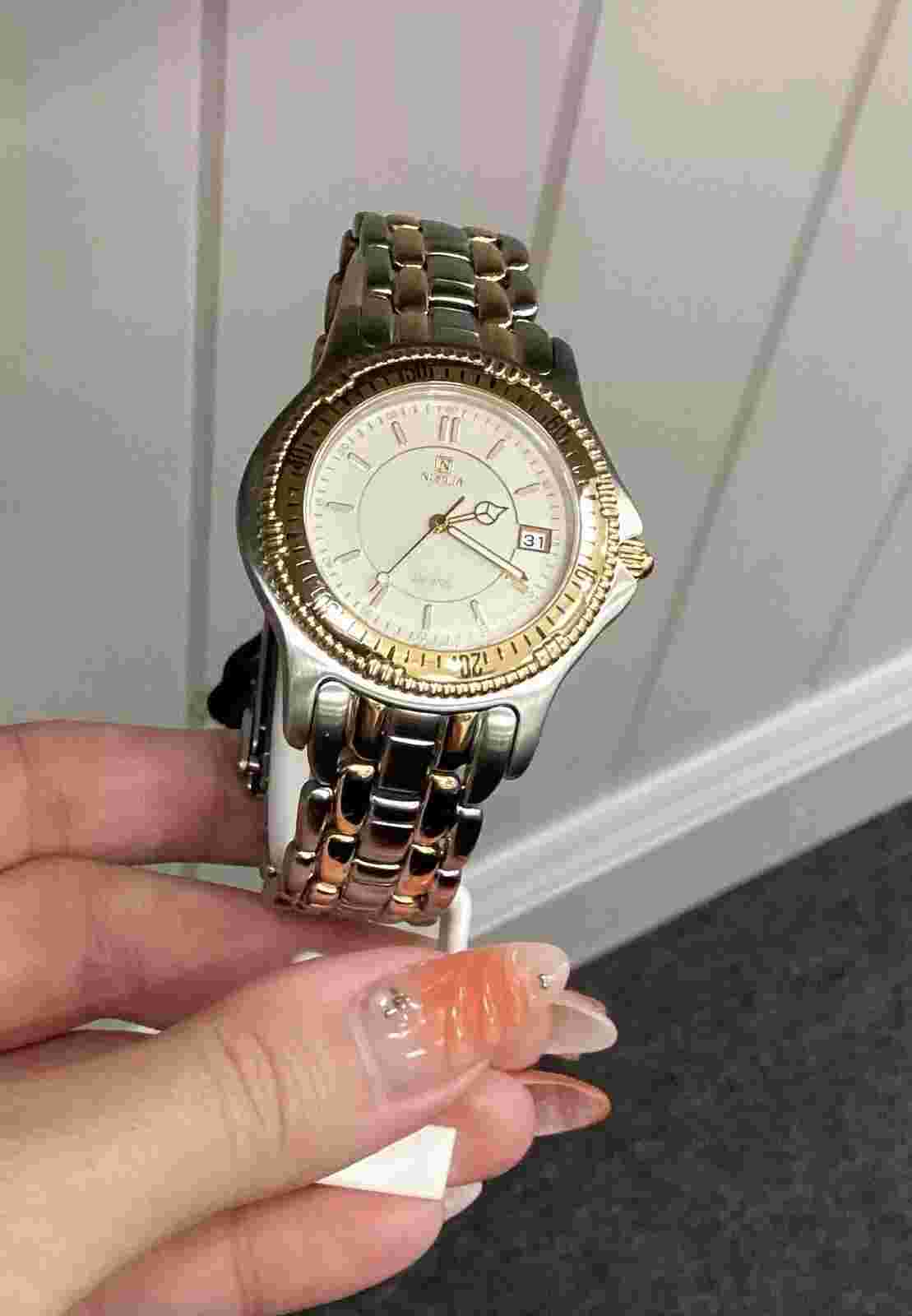 Noblia Men’s Two Tone Watch AX5024-54A (Orig. $695.00)
