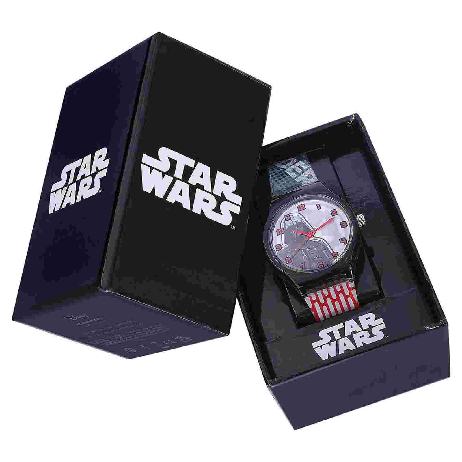 Star Wars Darth Vader Analog Watch with Printed Straps Black