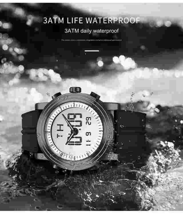 Sinobi Men's Watch Sports Watch, Multifunctional for Sports & Outdoor Activities