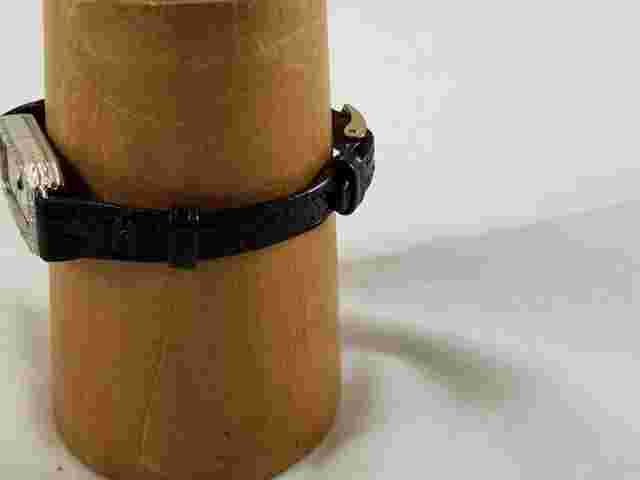 Antique 20K White Gold Platinum Diamond Cyma watch - runs, servicing,oiling.