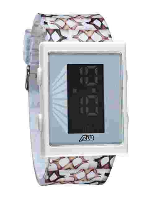 Yonehara Yasumasa X Flud White Digital LCD Cartridge Watch Women's Legs NIB